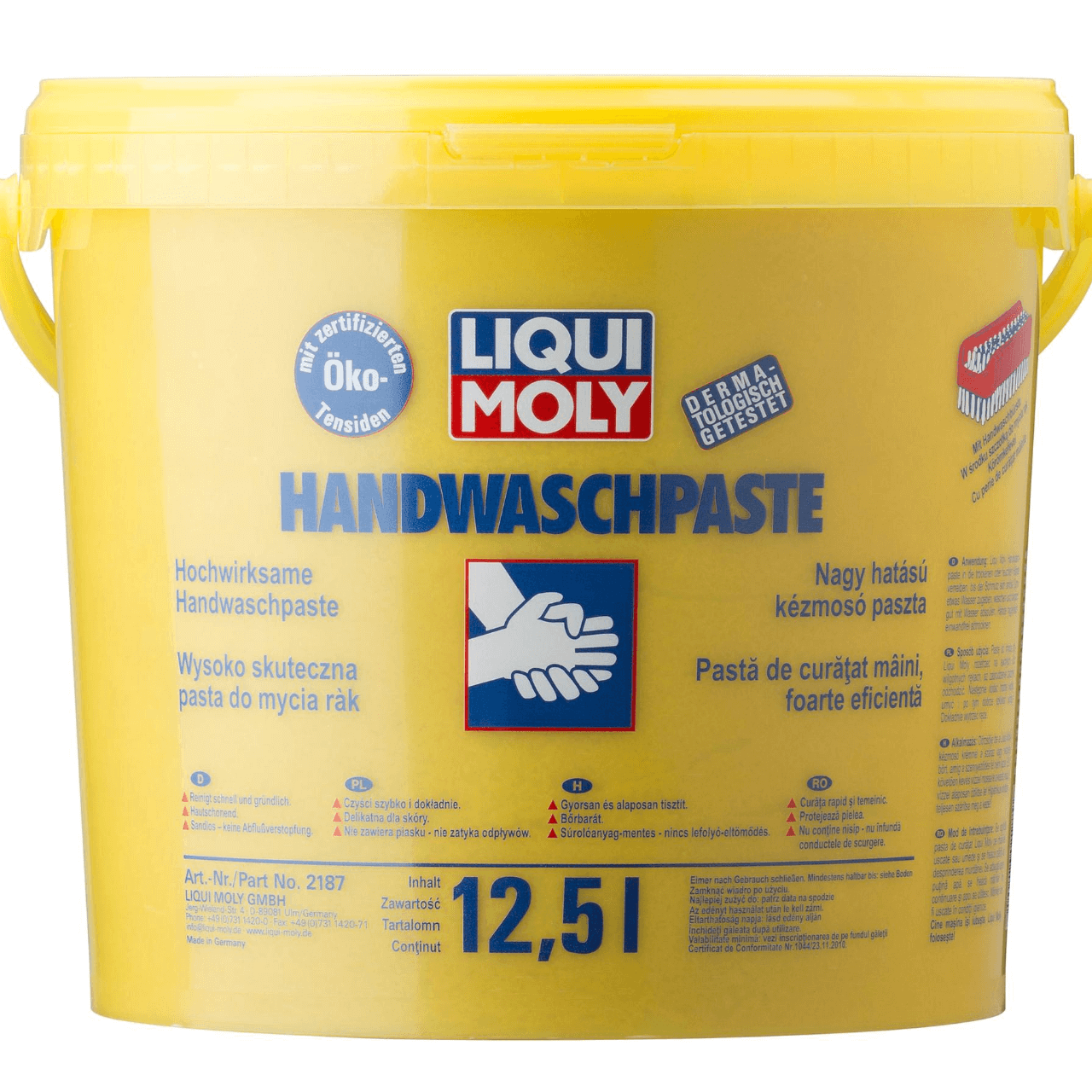 LIQUI MOLY Паста для мытья рук Handwasch-Paste (12.5л)