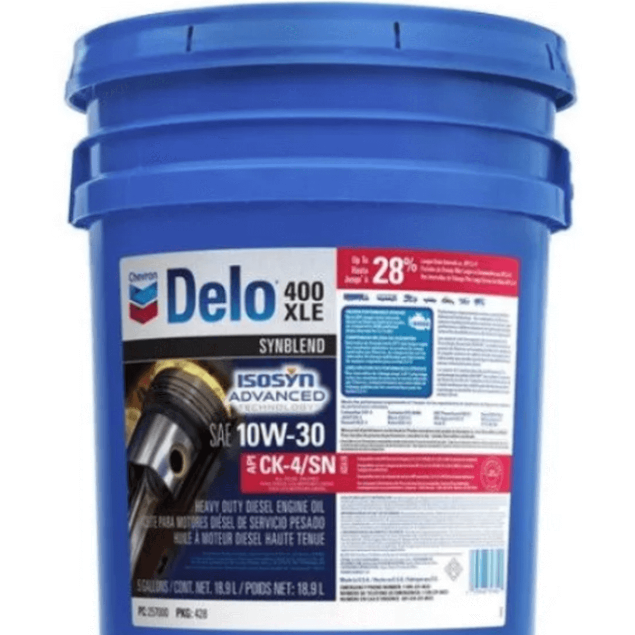 CHV моторное масло для дизельных двигателей DELO 400 XLE 10W-30 (18,9 л)