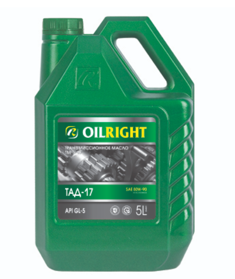 Масло трансмиссионное ТАД 17 Oil Right 80W-90 5 л