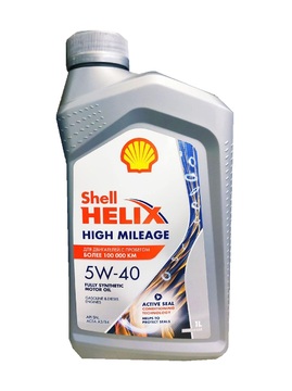 SHELL Helix High-Mileage 5W-40 (1л)