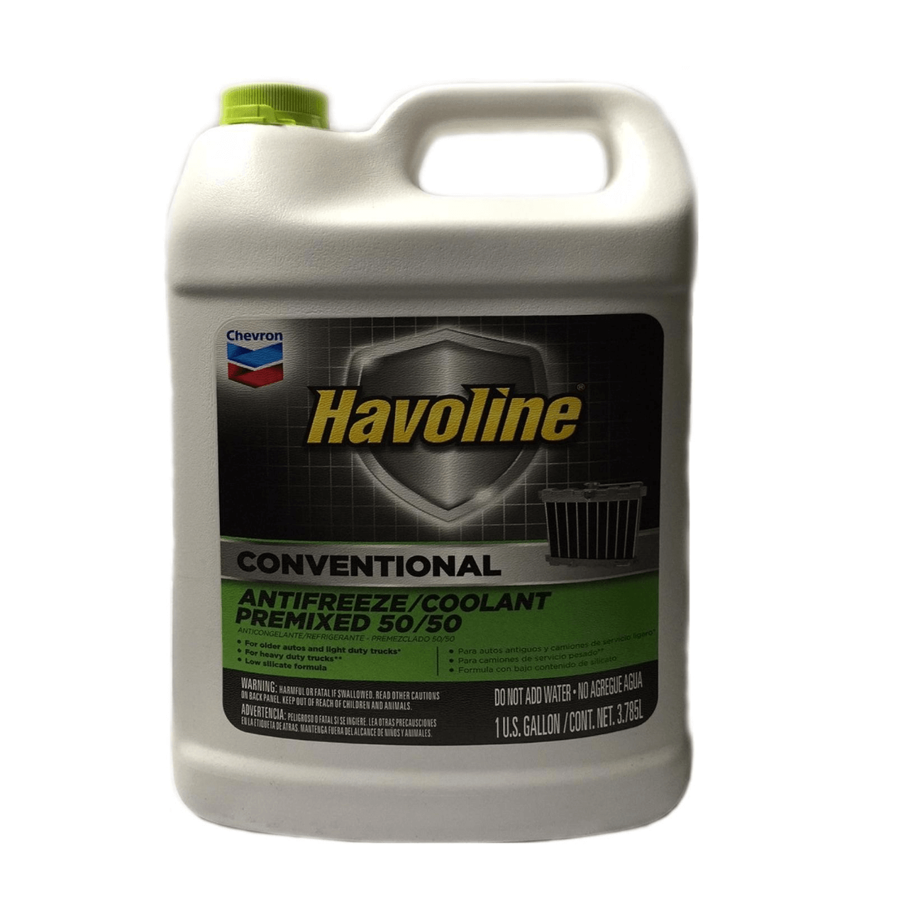 CHV Антифриз HAVOLINE CONVENTIONAL ANTI-FREEZE/COOLANT PREMIXED 50/50 (B) (6*3,785 л)