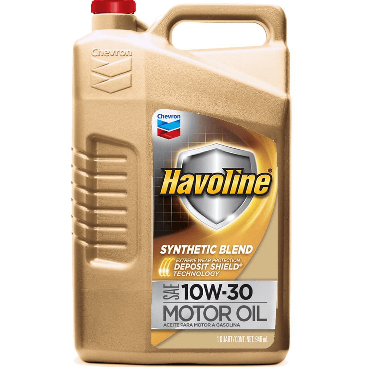 CHV моторное масло для бензиновых двигателей HAVOLINE SYNTHETIC BLEND 10W-30 (12*946 мл)