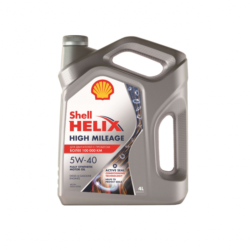 SHELL Helix High-Mileage 5W-40 (4л)