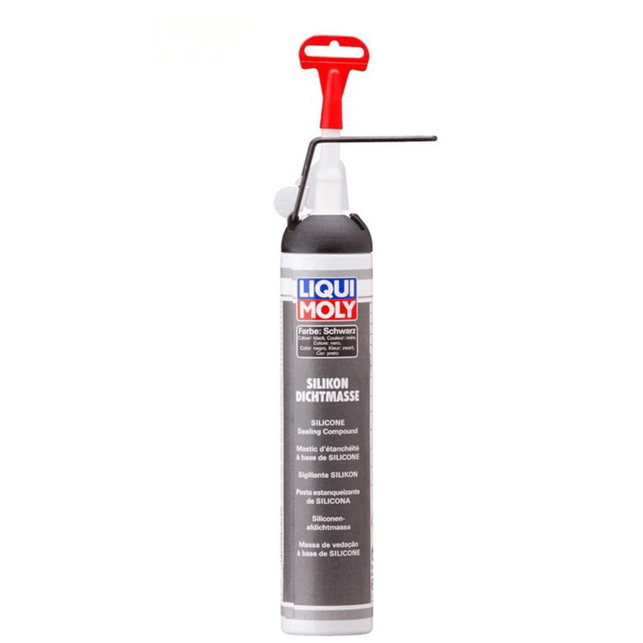LiquiMoly Силиконовый герметик(черный) Silicon-Dightmasse schwarz (0,08л)