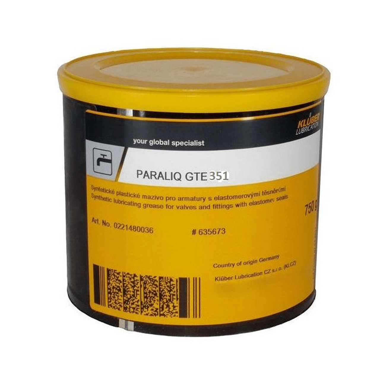 KLUBER PARALIQ GA 351 банка 1 кг