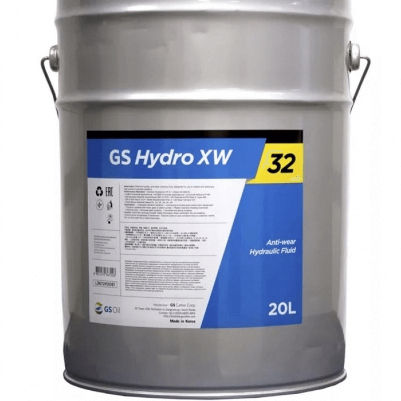 KIXX Масло Гидравлическое GS Hydro XW 32 (HD) /20л